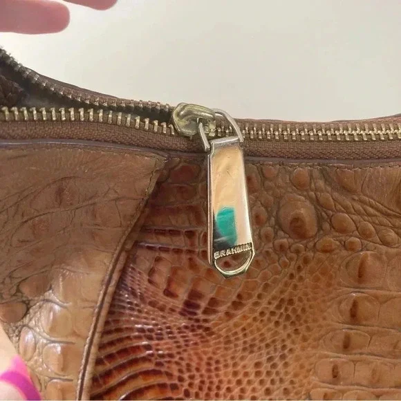 Brahmin crocodile leather shoulder bag - Picture 4 of 11